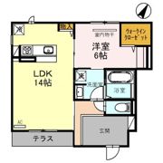 ウエスタンハイツ17の間取り画像