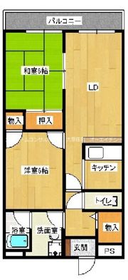 エムライフの間取り画像