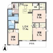 アザレアKITの間取り画像