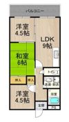 カーサフィオーレ壱番館の間取り画像