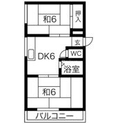 プレアール竹渕東の間取り画像