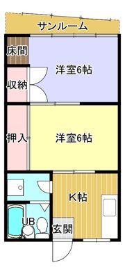 パールマンションの間取り画像
