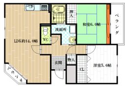 さくら館の間取り画像