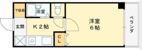 マンションタカトミの間取り画像