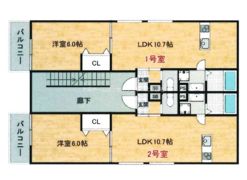 clear植松の間取り画像