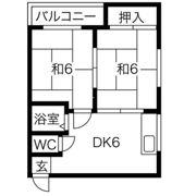 プレアール竹渕東の間取り画像