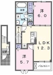 CROSS FIELDの間取り画像