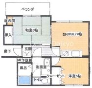 マンション九十九の間取り画像