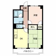 ラクール上小阪の間取り画像