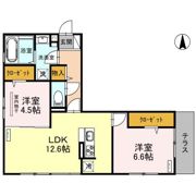 Vier Casa C棟の間取り画像