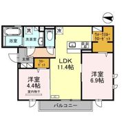 グラッドIの間取り画像