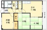 松岡マンションIIの間取り画像