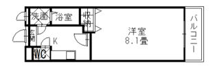 パーク賀永の間取り画像