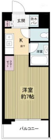 フォレストコート長瀬の間取り画像