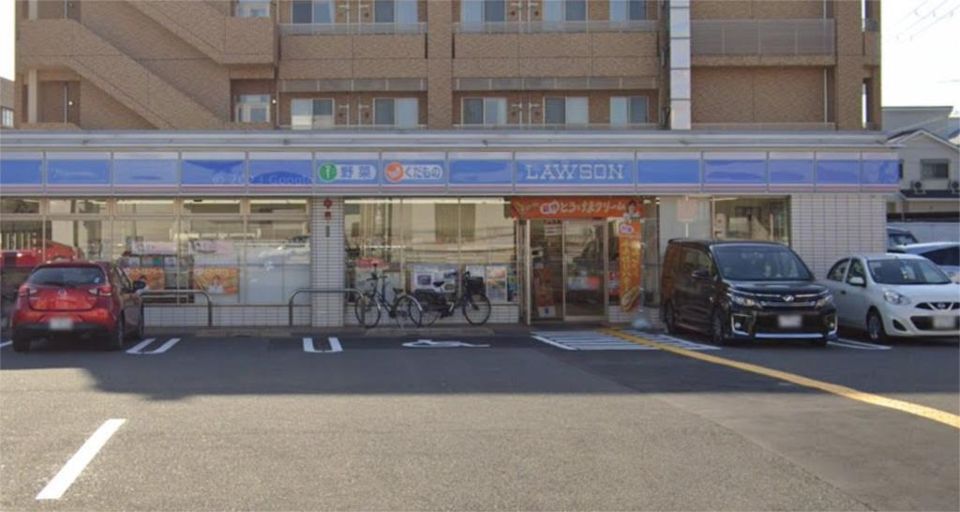 近くのローソン 東大阪寺前町1丁目店まで415m（徒歩6分）