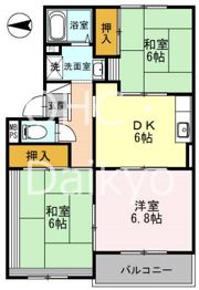 フラワーヒルまつもとの間取り画像