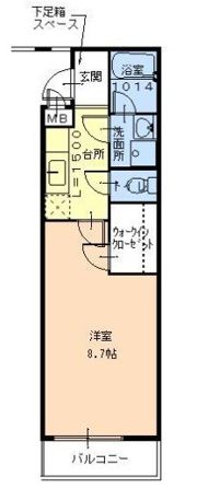 フジパレス光南町II番館の間取り画像