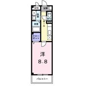 ヴィラ ヴィオラの間取り画像