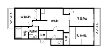 サンハイム南山本の間取り画像