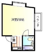 プラザハピネス坂本の間取り画像