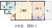 コラッジオ本町の間取り画像