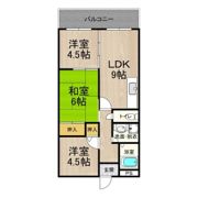 カーサフィオーレ弐番館の間取り画像