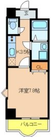 ルミエール八尾駅前の間取り画像