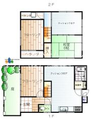 高砂4丁目戸建ての間取り画像