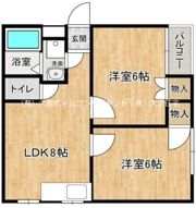 リノン東山本新町 （さくらコーポ）の間取り画像