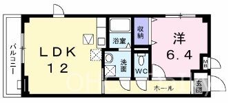ハイツ赤坂の間取り画像