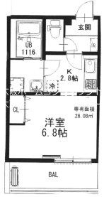 D gate Cielの間取り画像