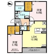 グラッドIIの間取り画像