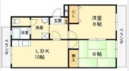 ベルデハイツの間取り画像
