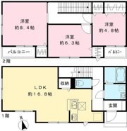 クロワールIIIの間取り画像