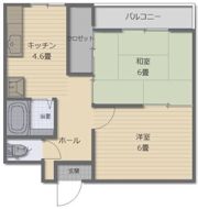 メゾンアークの間取り画像