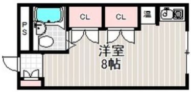 ブルージェつばきの間取り画像