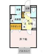 サンクレール志紀の間取り画像