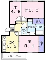 シャイニング壱番館の間取り画像