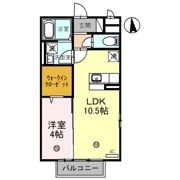 アルシオーネ花園の間取り画像