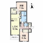 シャーメゾンアリーの間取り画像