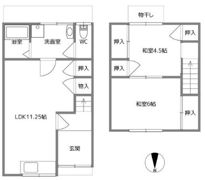 東山本新町6丁目テラスハウスの間取り画像