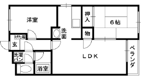 キャッスルマンションIの間取り画像