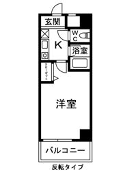 コートビュータワーの間取り画像