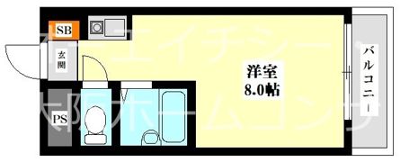 アミティ近大通りの間取り画像
