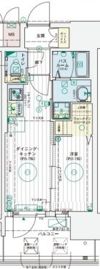 エステムコート大阪プリュームの間取り画像