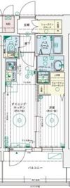 エステムコート大阪プリュームの間取り画像