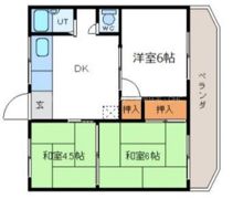 宮脇ハイツの間取り画像