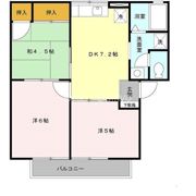 メュールパレ松本IIの間取り画像