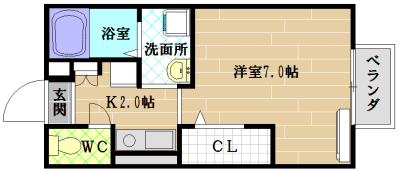 パル28の間取り画像