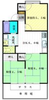 レジデンス松山の間取り画像